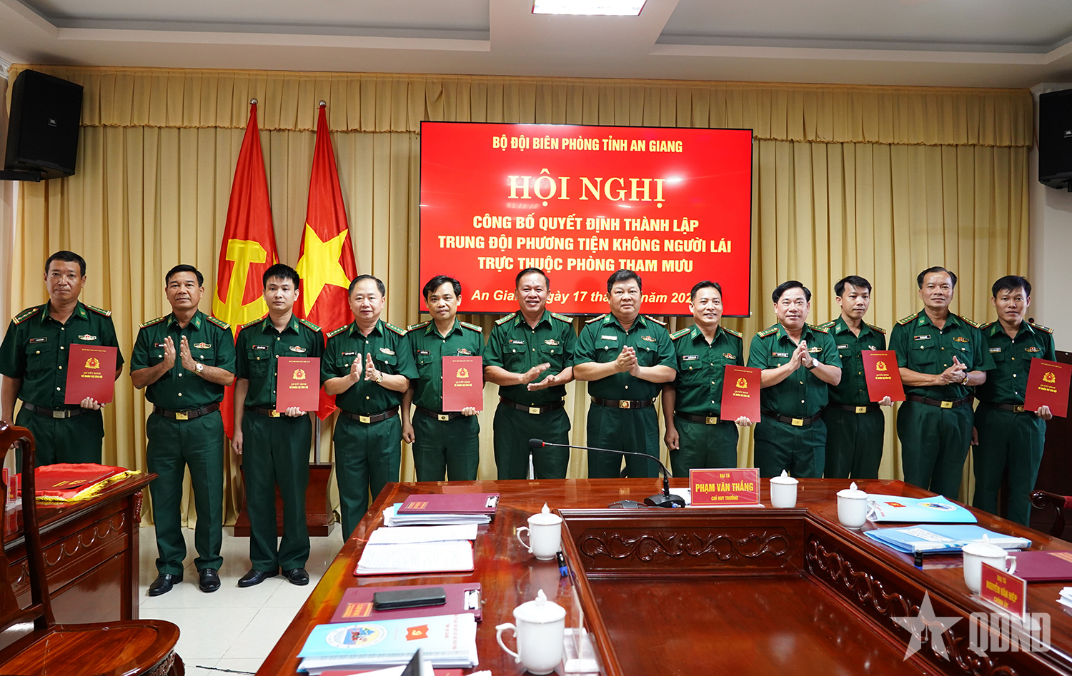 Bộ đội Biên phòng tỉnh An Giang: Thành lập Trung đội phương tiện không người lái

